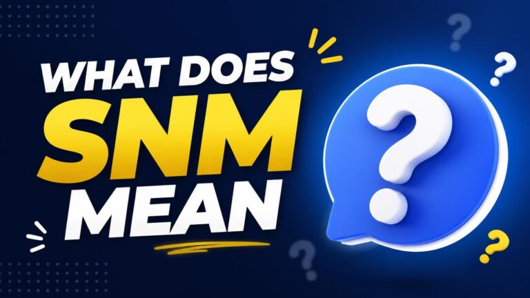 what does snm mean