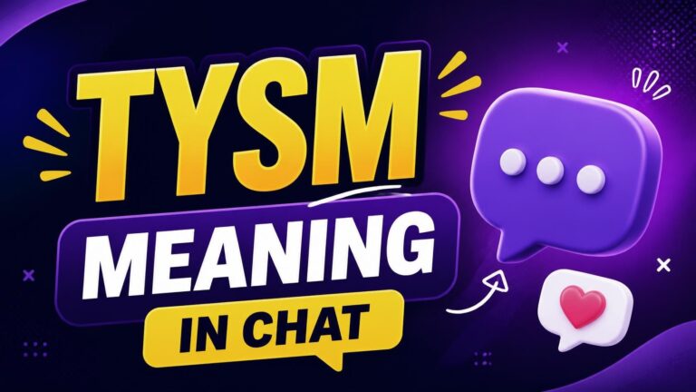 tysm meaning in chat