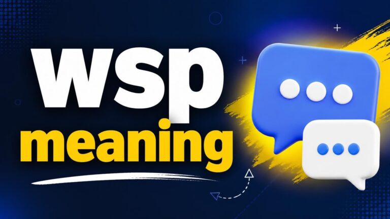 wsp meaning